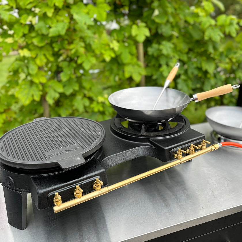 HOT WOK DOUBLE 10 KW Burners